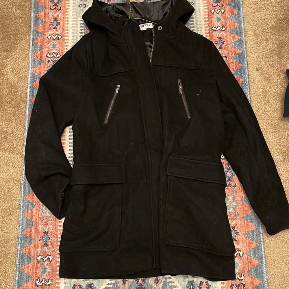 Size large wool jacket